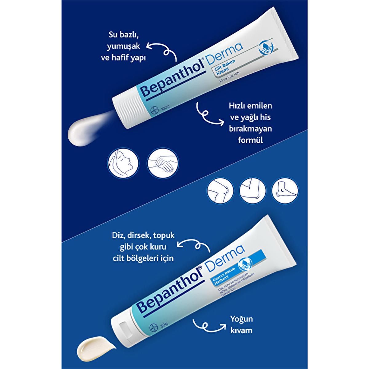 Bepanthol Skin Care Cream: Daily Face & Hand Moisturizer for Dry Skin | ProVitamin B5, Non-Greasy Formula for Skin Barrier Protection by Beauty Care Bag
