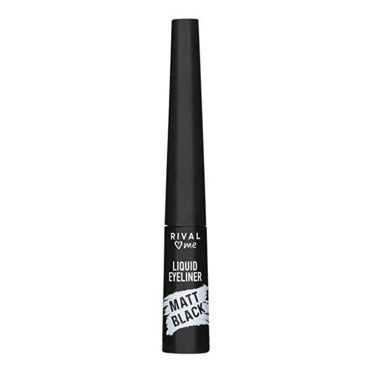 Rival Loves Me Liquid Eyeliner - Precise Matte Black Makeup for Sensitive Eyes by Beauty Care Bag