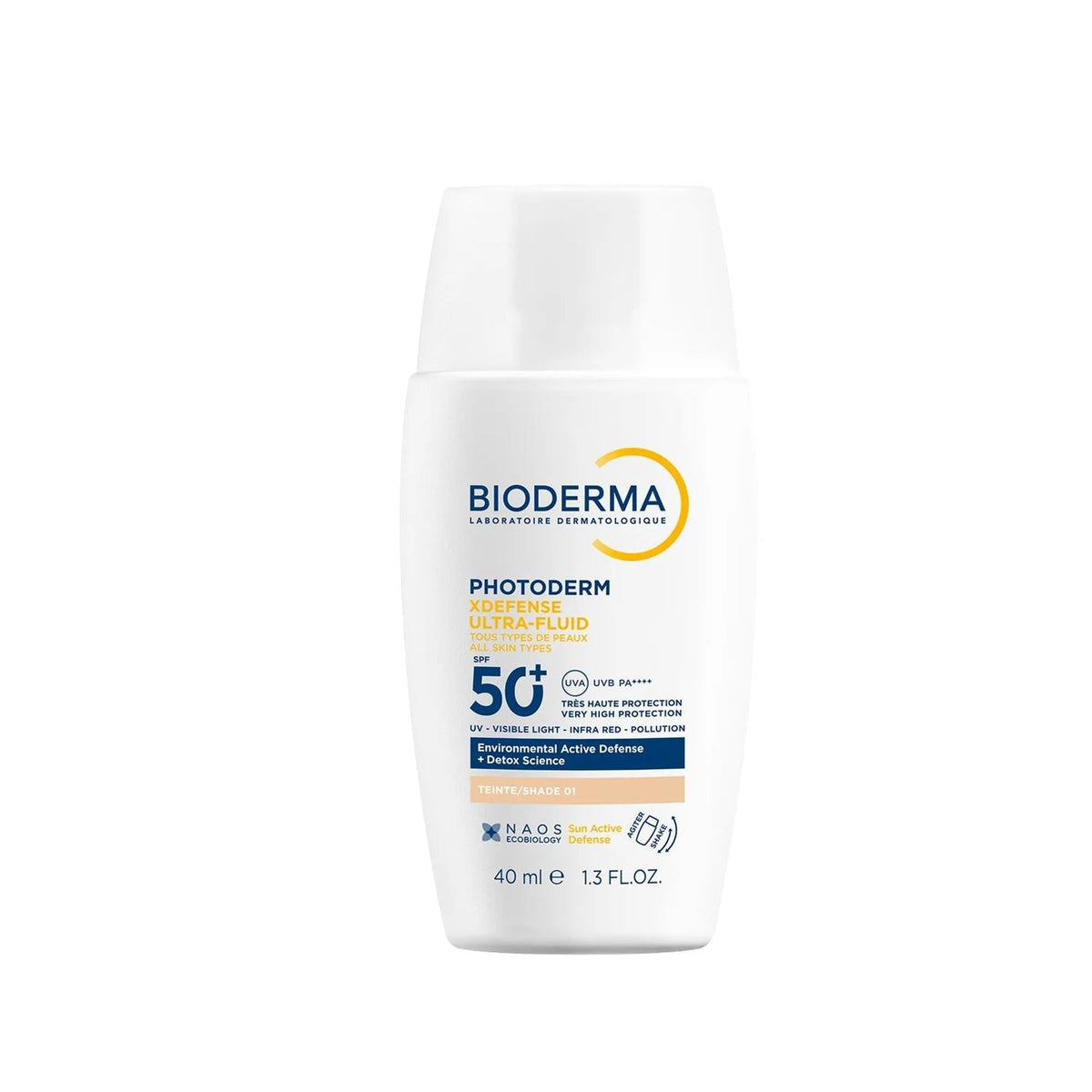 Bioderma Photoderm XDefense SPF50+ Ultrafluid Sunscreen: Very High Protection, Lightweight Formula for Sensitive Skin, 40ml by Beauty Care Bag
