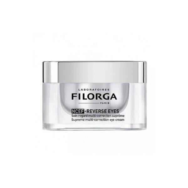 Filorga NCEF Reverse Eyes Cream 15ml - Anti-Aging Eye Cream with Caffeine & Peptides by Beauty Care Bag