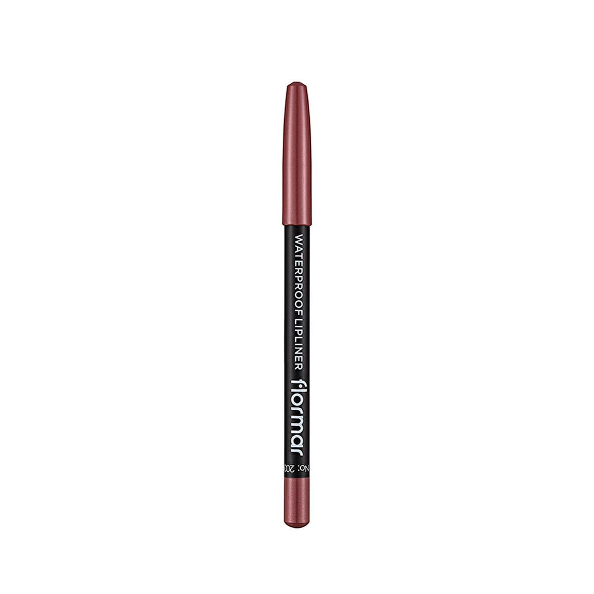 Flormar Mat Lip Liner - Waterproof, Long-Lasting, Matte Finish, 203 Subdued Pink by Beauty Care Bag
