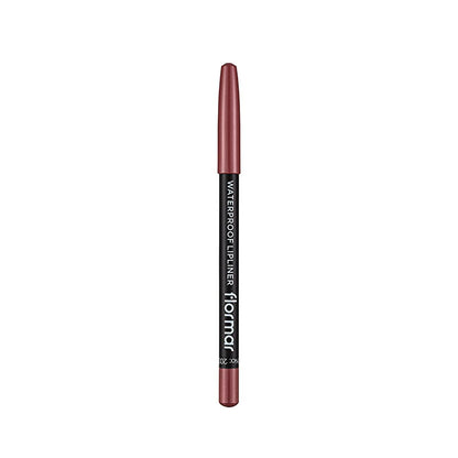 Flormar Mat Lip Liner - Waterproof, Long-Lasting, Matte Finish, 203 Subdued Pink by Beauty Care Bag