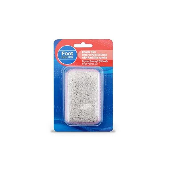 Foot Doctor Kaymaz Double-Sided Natural Pumice Stone for Smooth Feet - Foot Care, Callus Remover by Beauty Care Bag