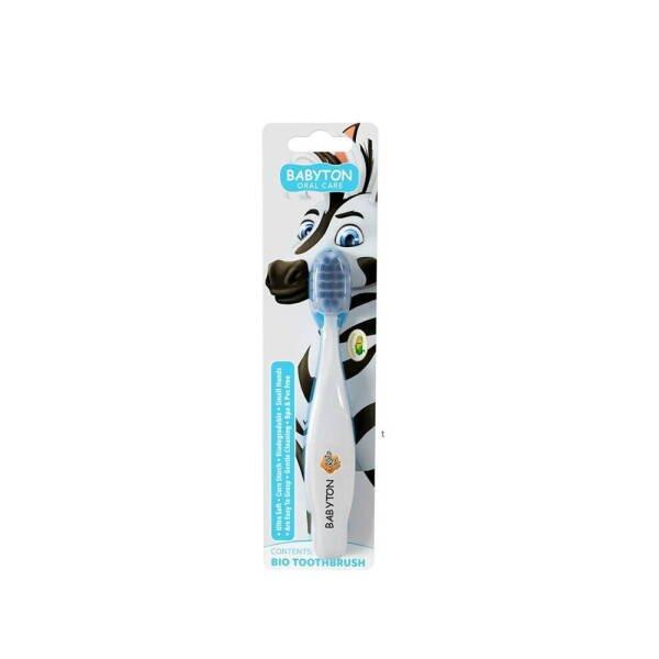 Babyton Bio Soft Zebra Toothbrush for Kids 1 Count by Beauty Care Bag