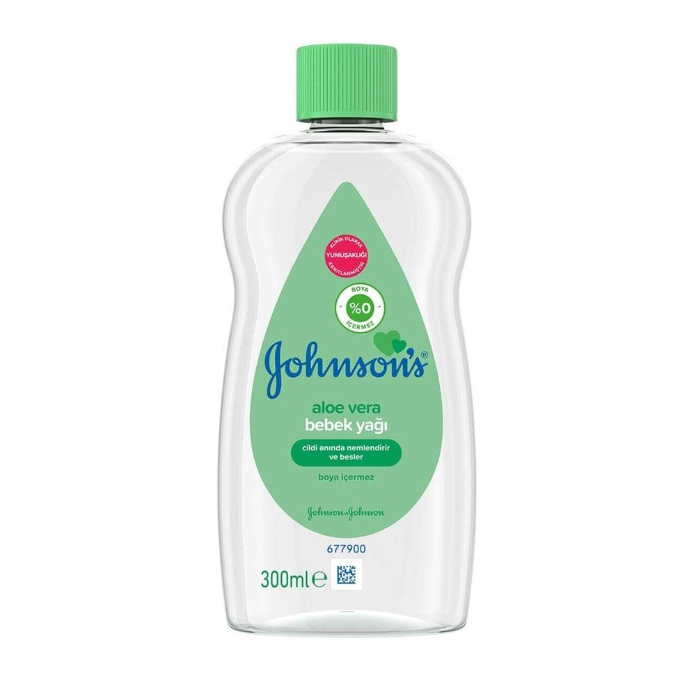 Johnson's aloe vera baby oil, 300ml