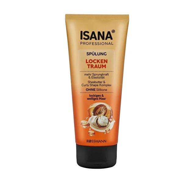 Isana Professional: Shea Butter Curly & Wavy Hair Conditioner - Silicone & Microplastic-Free, Vegan - Define Curls, Control Frizz (6.76 fl oz) by Beauty Care Bag