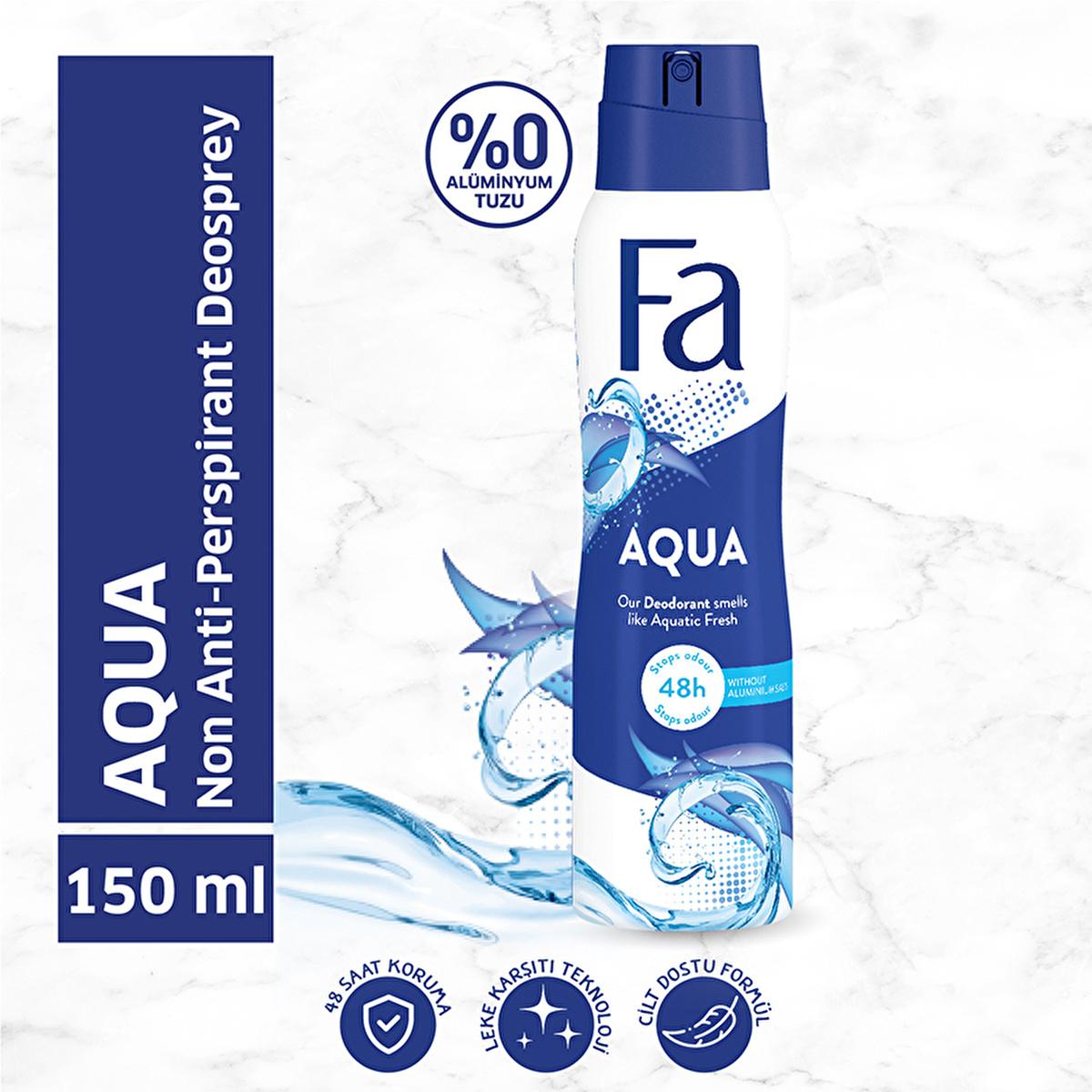 Fa Aqua Women's Deodorant Spray - Long-Lasting Freshness & Anti-White Stain FormulaFace SerumTorqelo.com