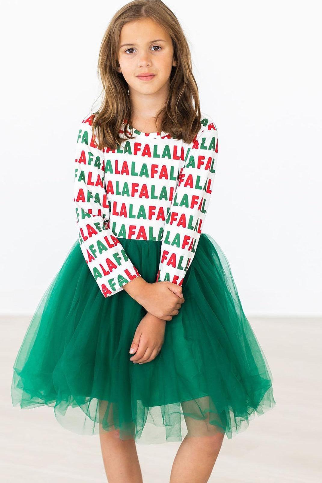 Fa la la L/S Tutu DressTutu Dress L/STorqelo.com