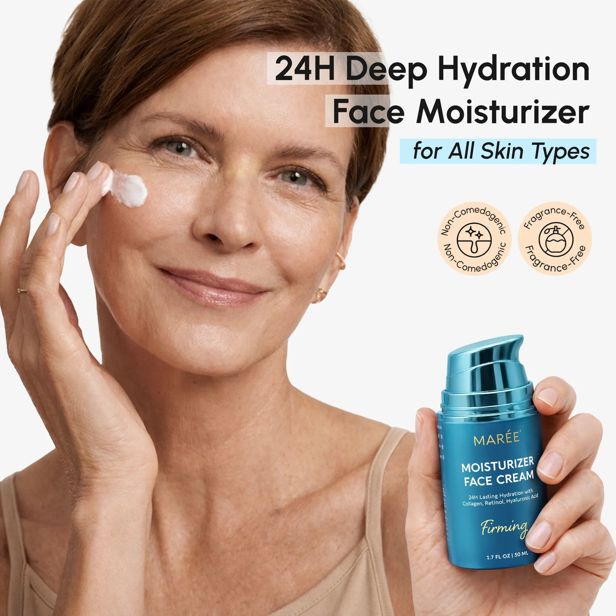Deep moisture collagen face cream – view 2