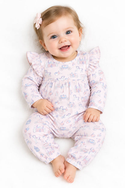 Fairy Godmother Flutter Sleeve Romper by Sweet Bamboo