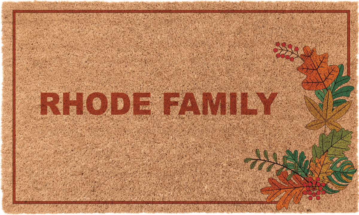 Fall Border PersonalizedTorqelo.com
