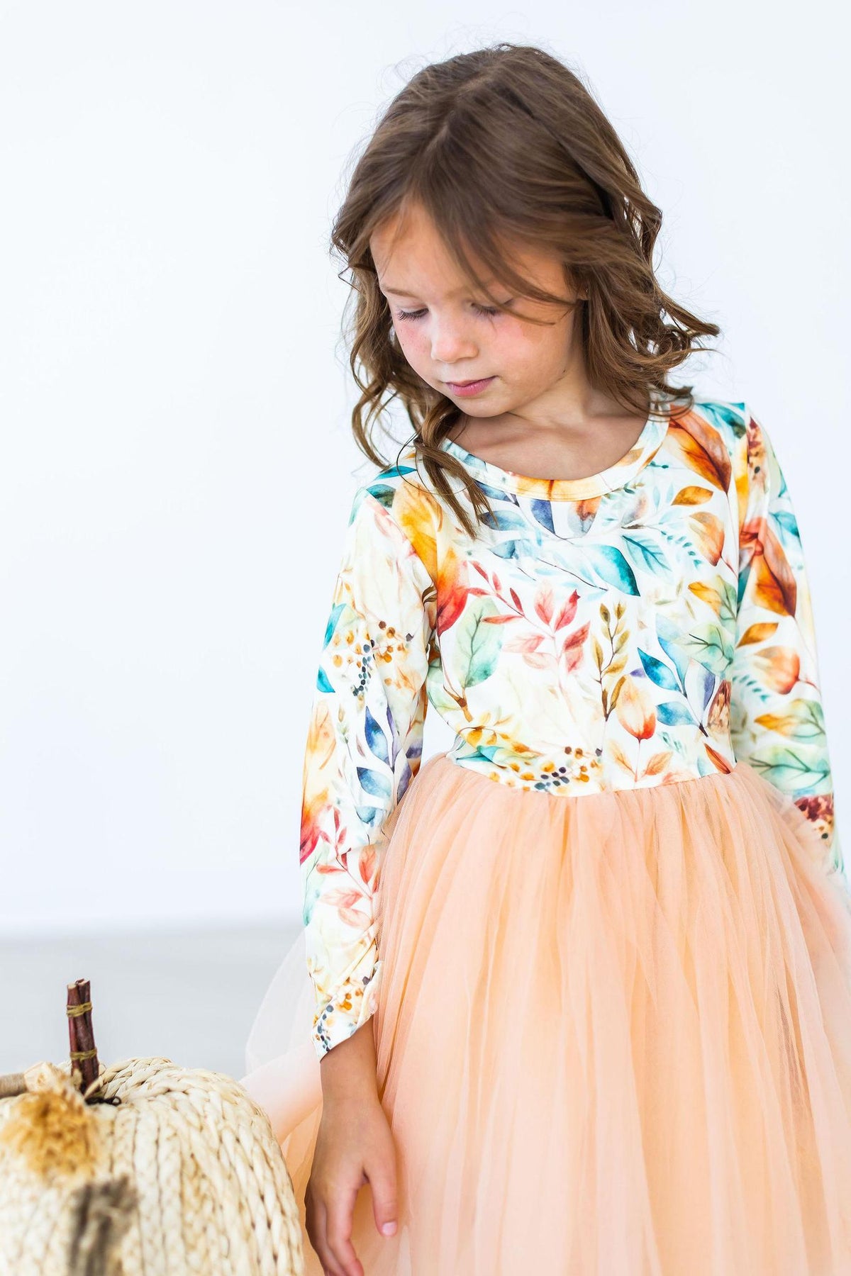 Fall Watercolors L/S Tutu DressTutu Dress L/STorqelo.com