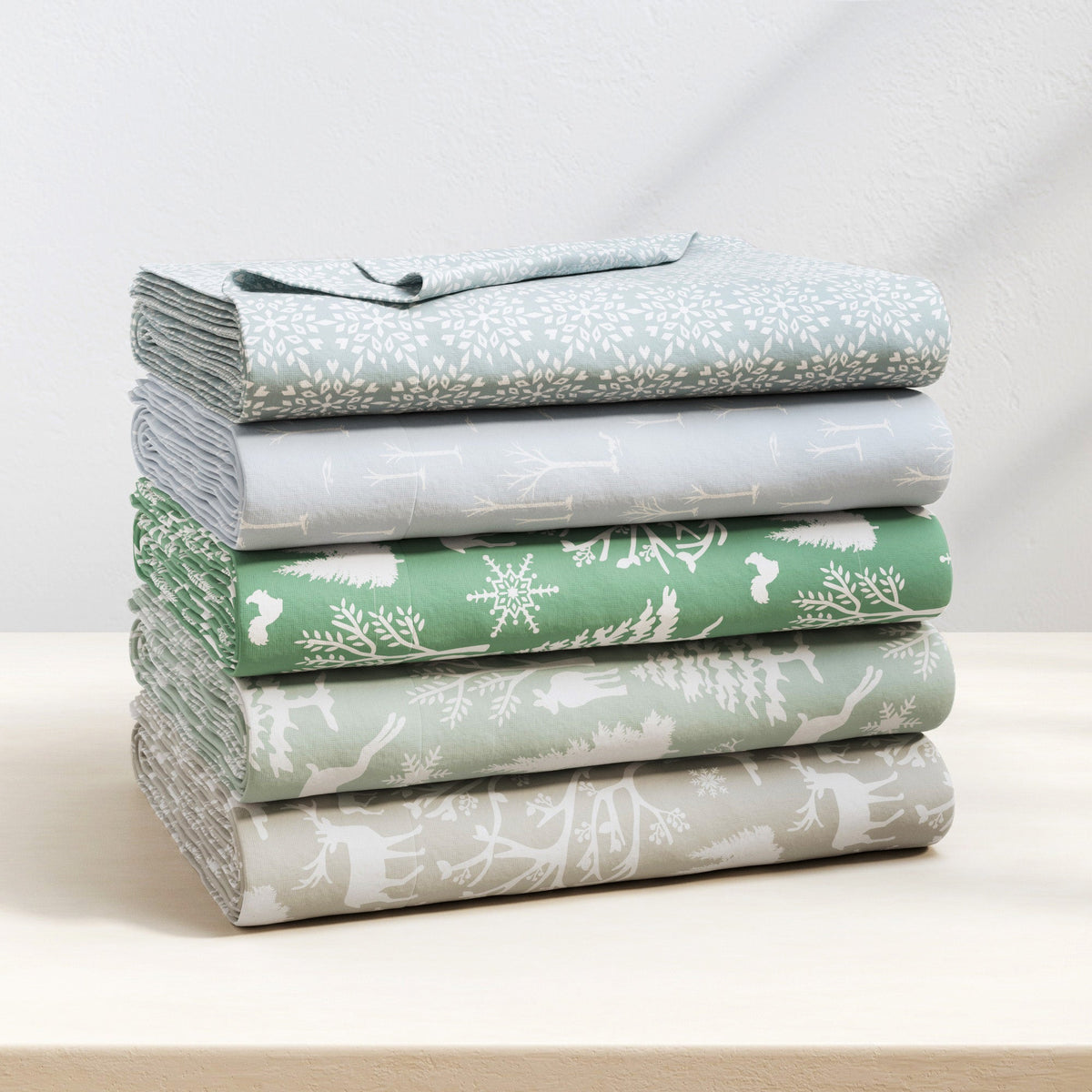 Turkish Cotton Flannel Sheet - Lakeview Collection by Great Bay Home