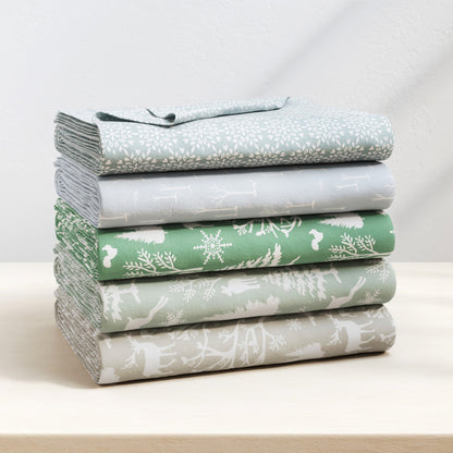 Turkish Cotton Flannel Sheet - Lakeview Collection by Great Bay Home
