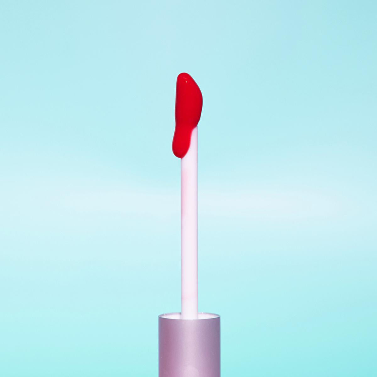 theBalm Too Slow, Mauve Over Lip Oil: Hydrating, Non-Sticky Gloss for a Healthy, Plump Look - Long-Lasting Color & Subtle Tint by Beauty Care Bag