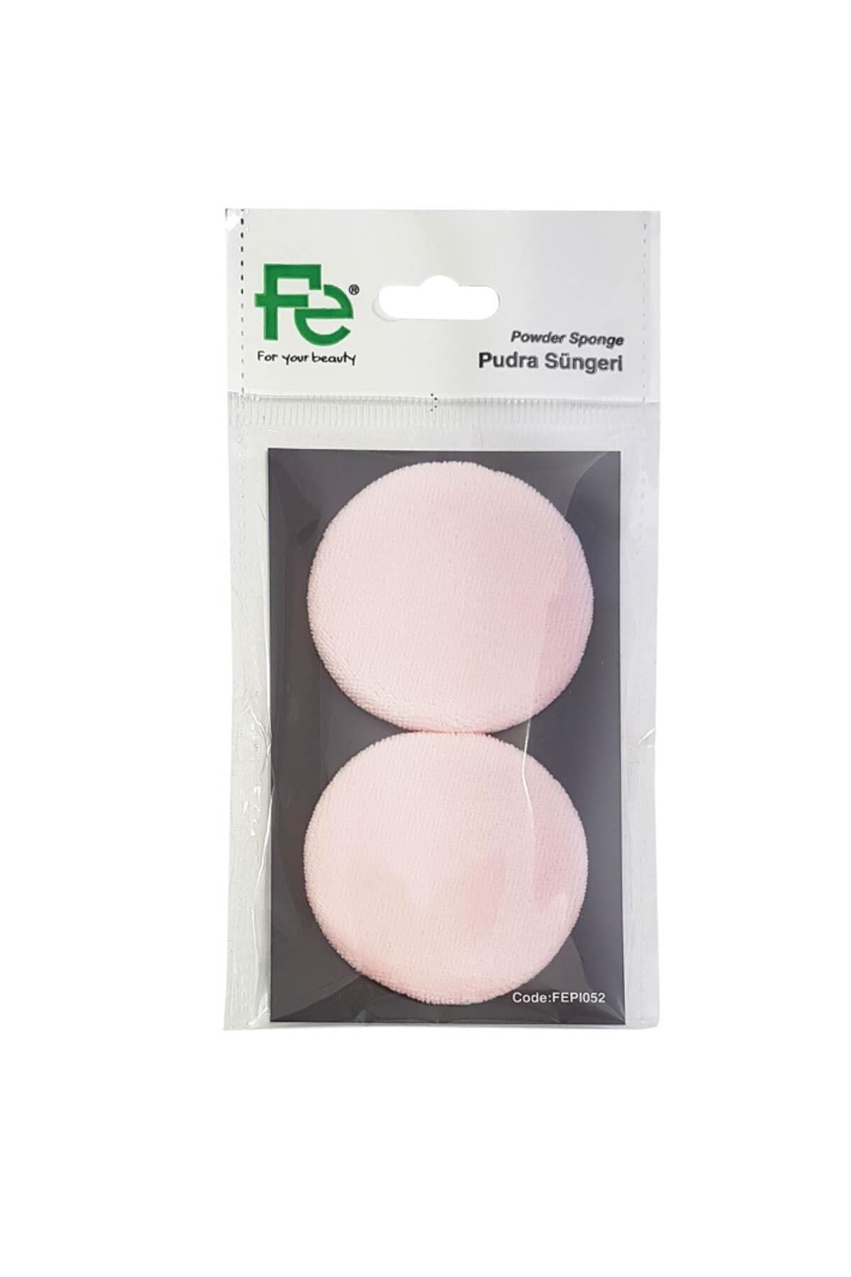 Fe Powder Makeup Sponge Set for Even Application 2-Pack by Beauty Care Bag
