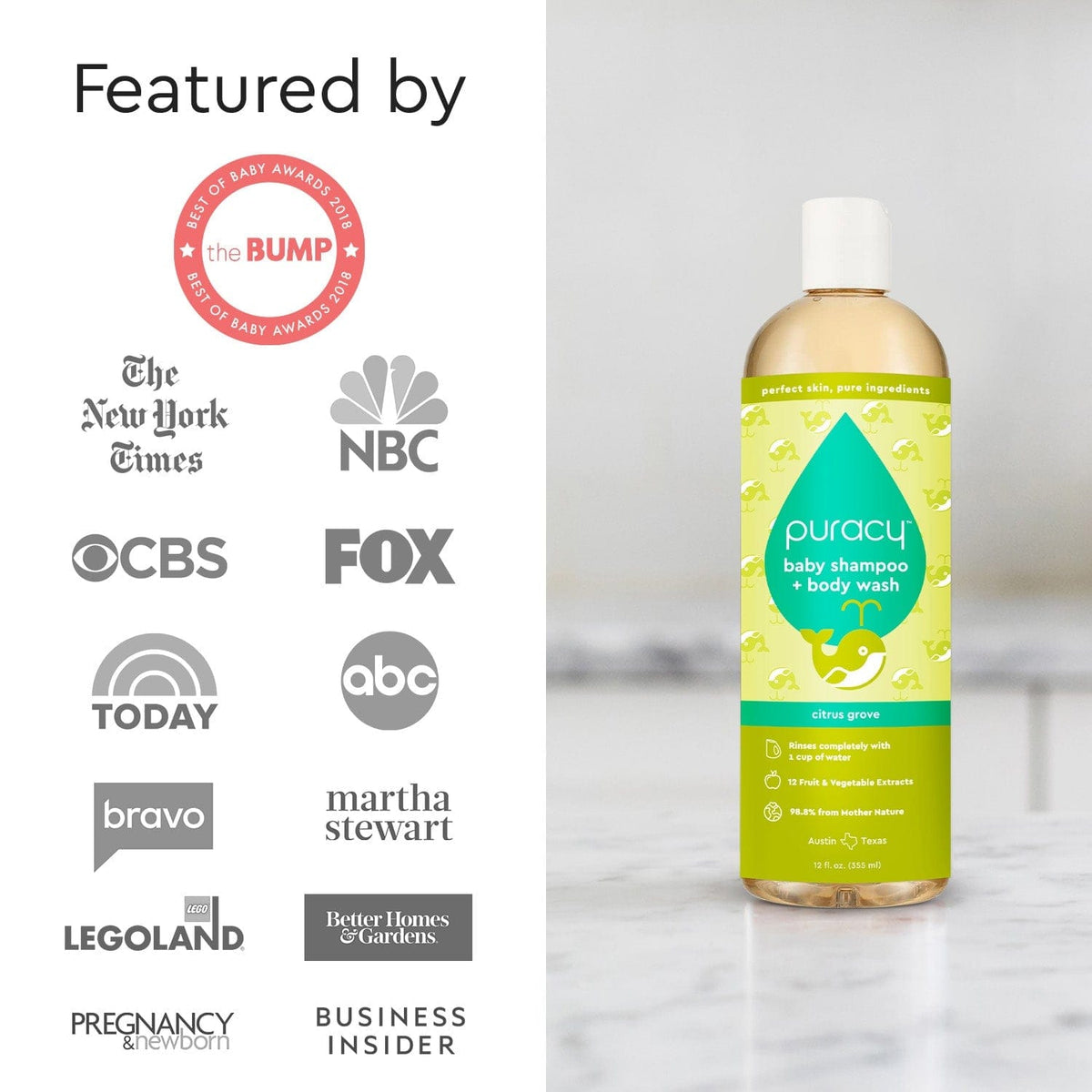 Tear-free baby shampoo and body wash – view 16