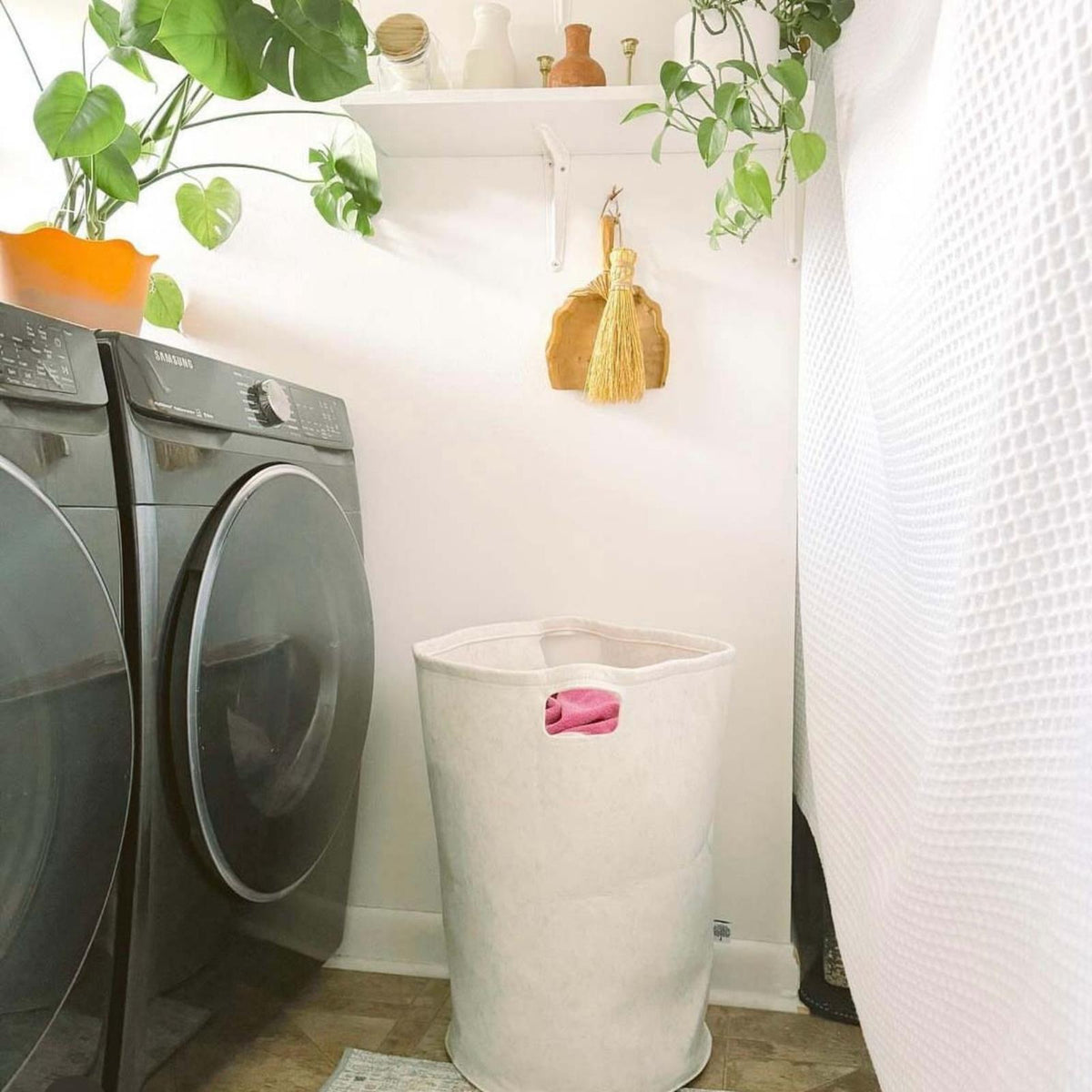 Felt Laundry Hamper by Parker Baby Co.