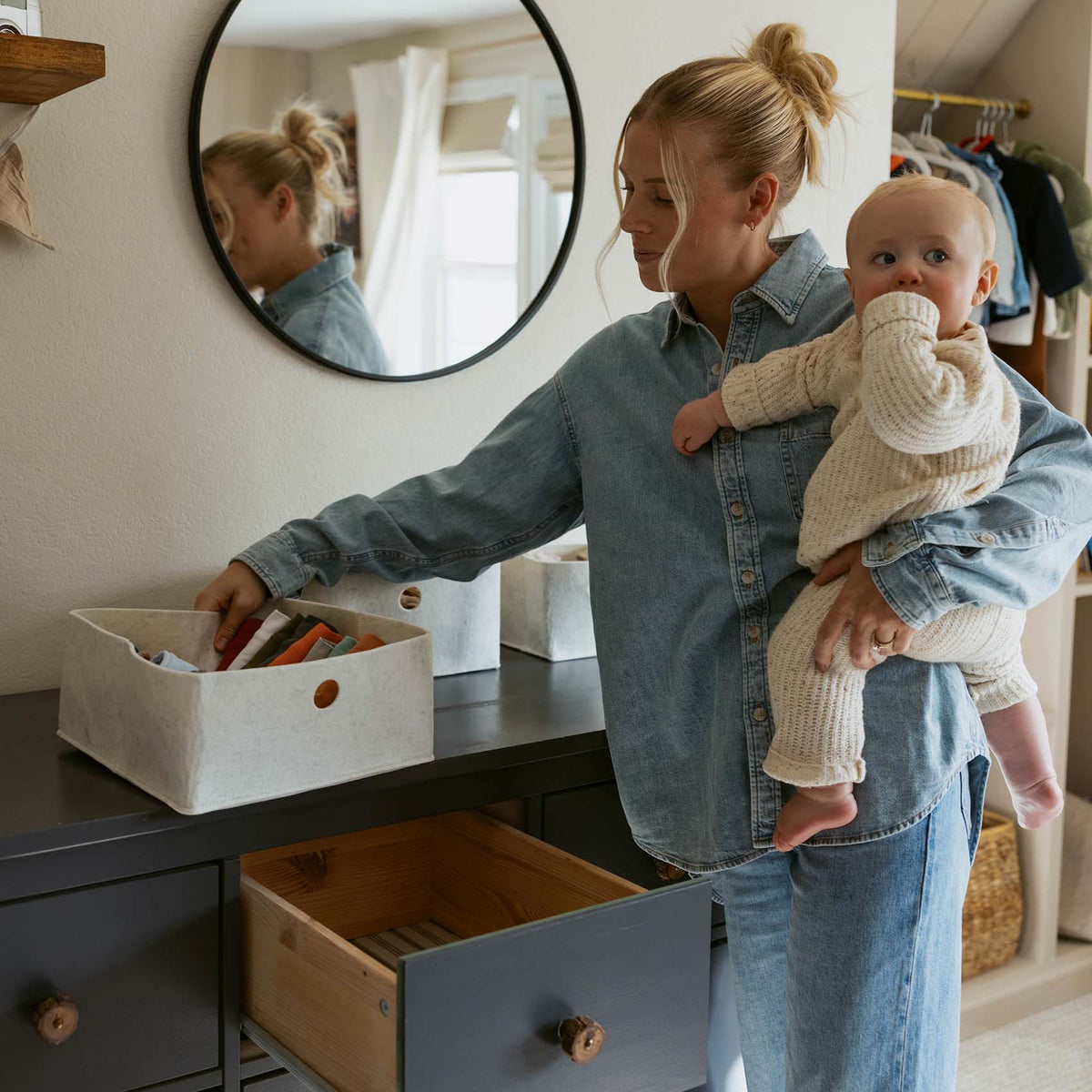 Felt Drawer Organizers by Parker Baby Co.