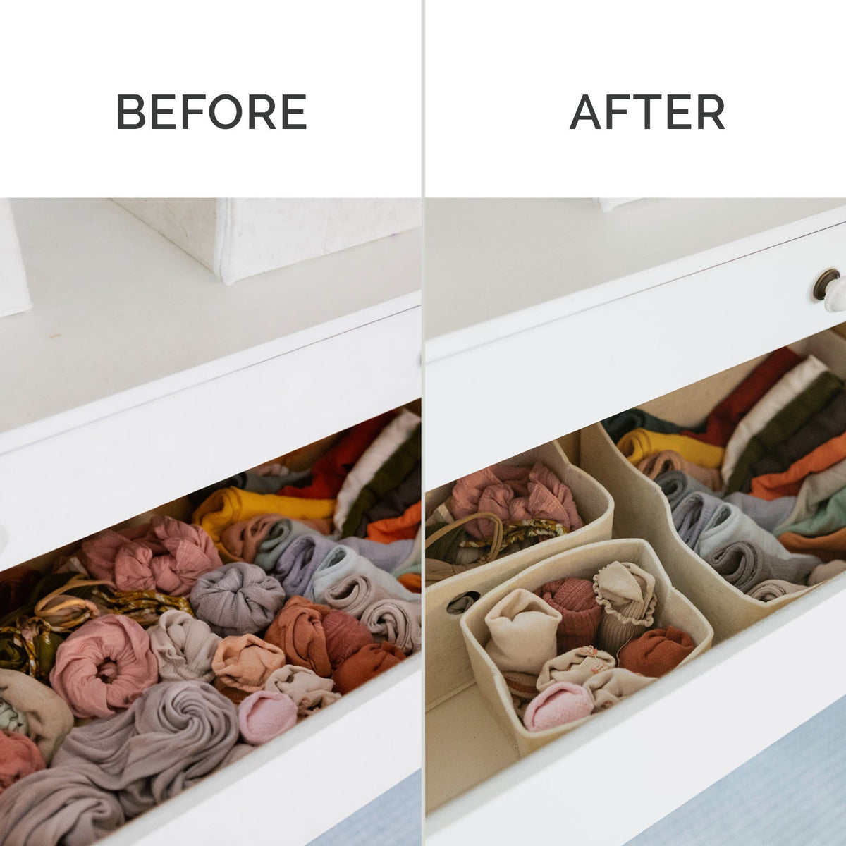 Felt Drawer Organizers by Parker Baby Co.