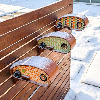 ADG42 Mid-Century Birdhouses | Retro RV Park Collection by Active Doodie Gear­®