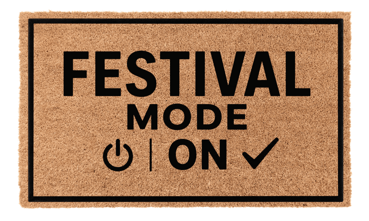 Festival Mode On Coir MatTorqelo.com