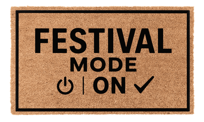 Festival Mode On Coir MatTorqelo.com