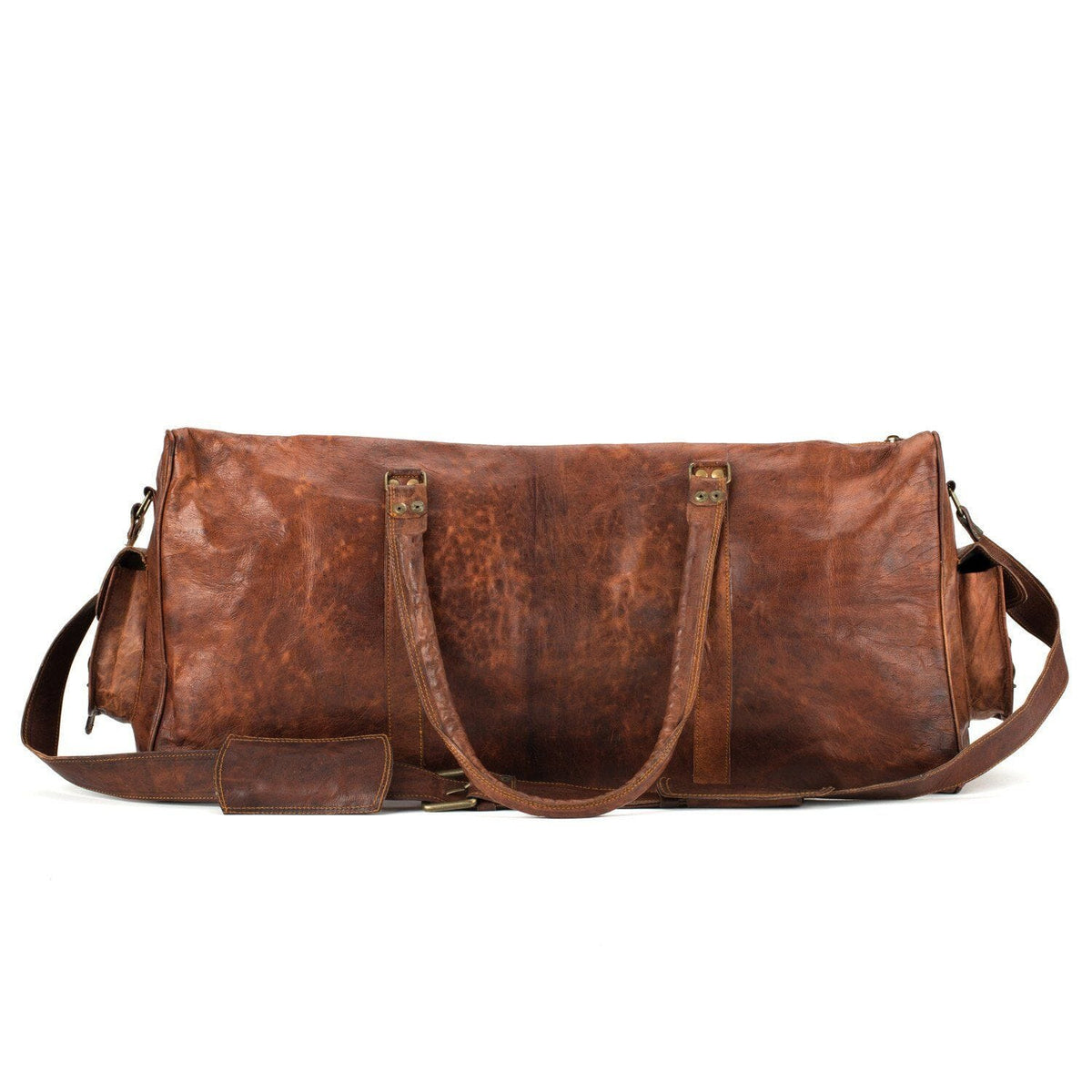 The Portland Duffle by Classy Leather Bags