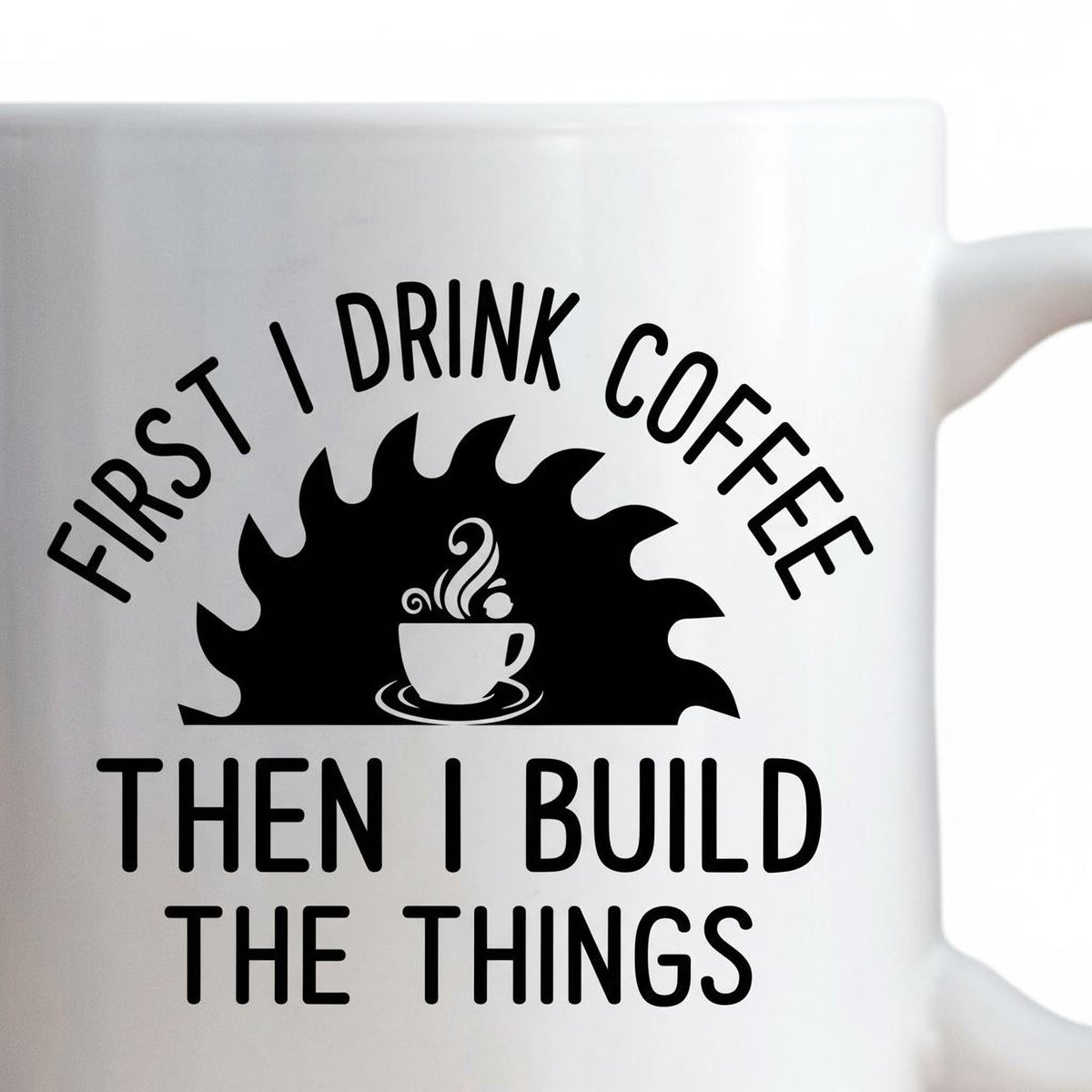 Carpenter Coffee Mug – Builder Gift Idea | Woodworker Gift | Dishwasher Safe Ceramic Mug by Joyful Moose