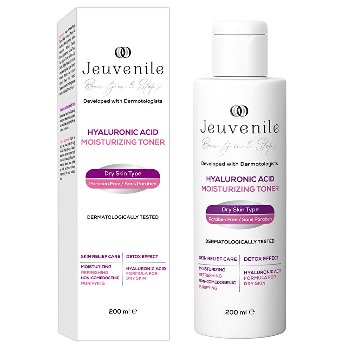 Jeuvenile hyaluronic acid toner, 200ml