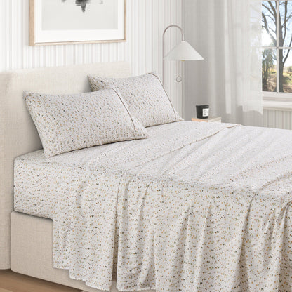 Watercolor Floral Sheet Set - Delia Collection by Great Bay Home