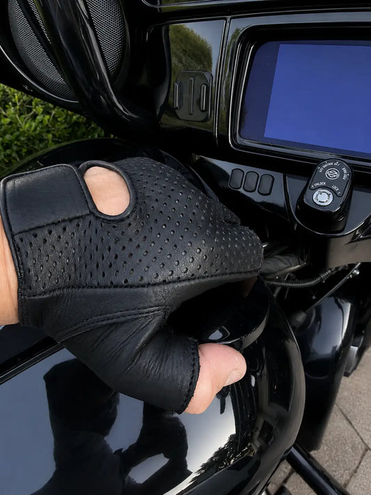 Fingerless Deerskin Gloves by Legendary USA