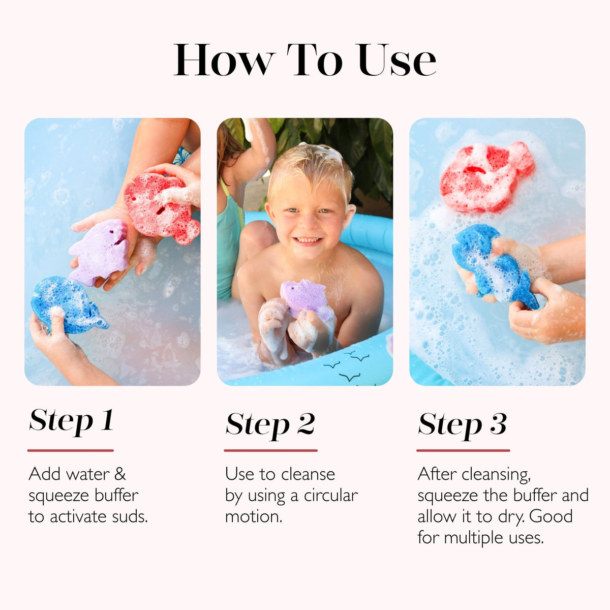 Fiona Fish | Sea AnimalsBody Wash Infused BufferTorqelo.com
