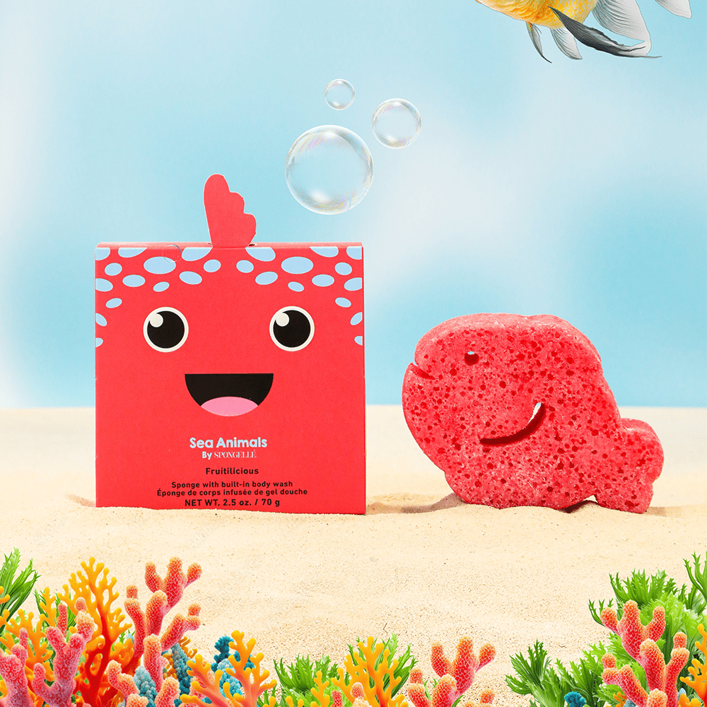 Fiona Fish | Sea AnimalsBody Wash Infused BufferTorqelo.com