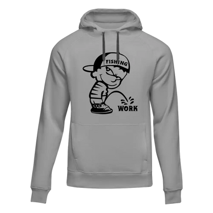 Fishing And Work Unisex Hoodie by Outdoorzees