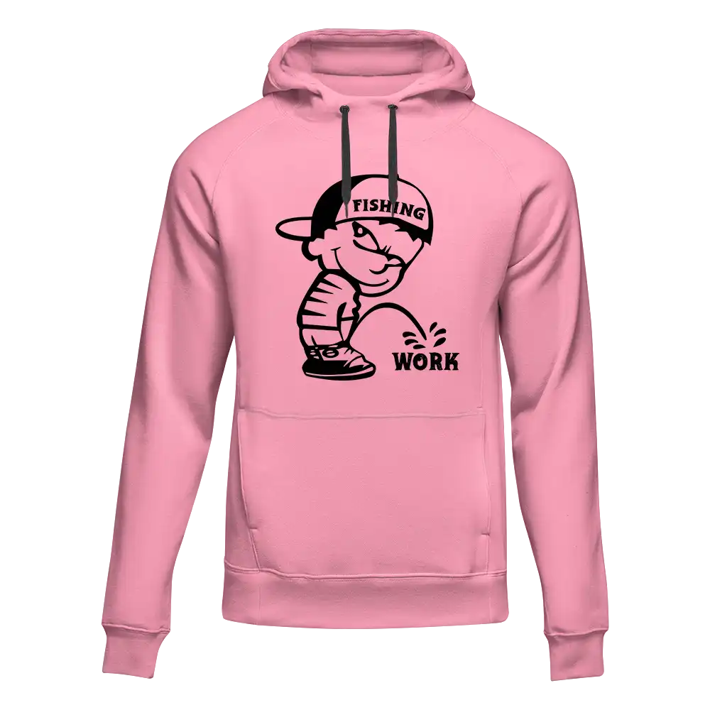 Fishing And Work Unisex Hoodie by Outdoorzees