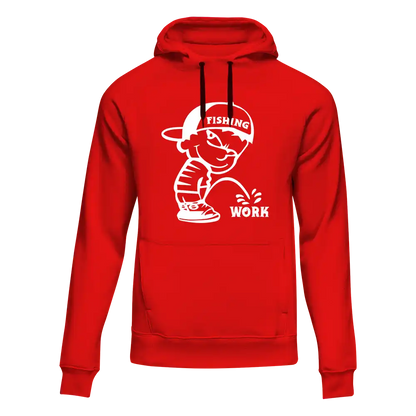 Fishing And Work Unisex Hoodie by Outdoorzees