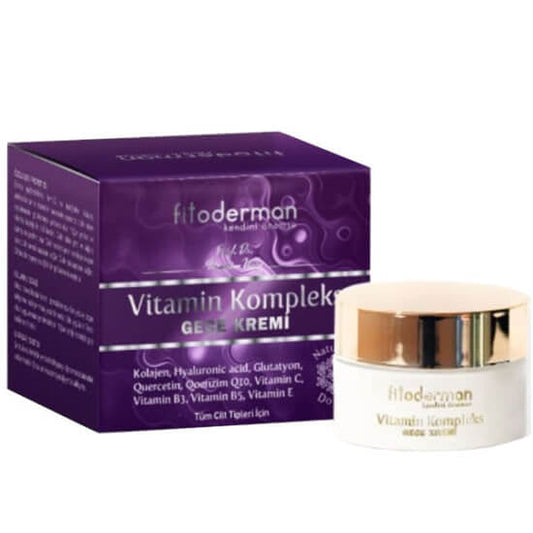 Fitoderman Vitamin Complex Night Cream with Collagen 50ml by Beauty Care Bag