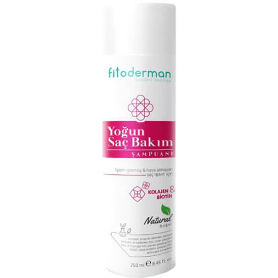 Fitoderman Intensive Hair Care Shampoo with Collagen & Biotin 250ml by Beauty Care Bag