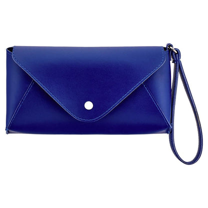 Eklips Blue Envelope Makeup Bag for Stylish Storage by Beauty Care Bag