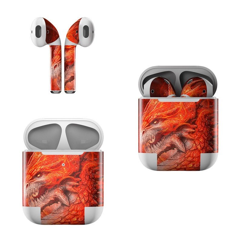 Flame Dragon - Apple AirPods SkinAudio SkinsTorqelo.com