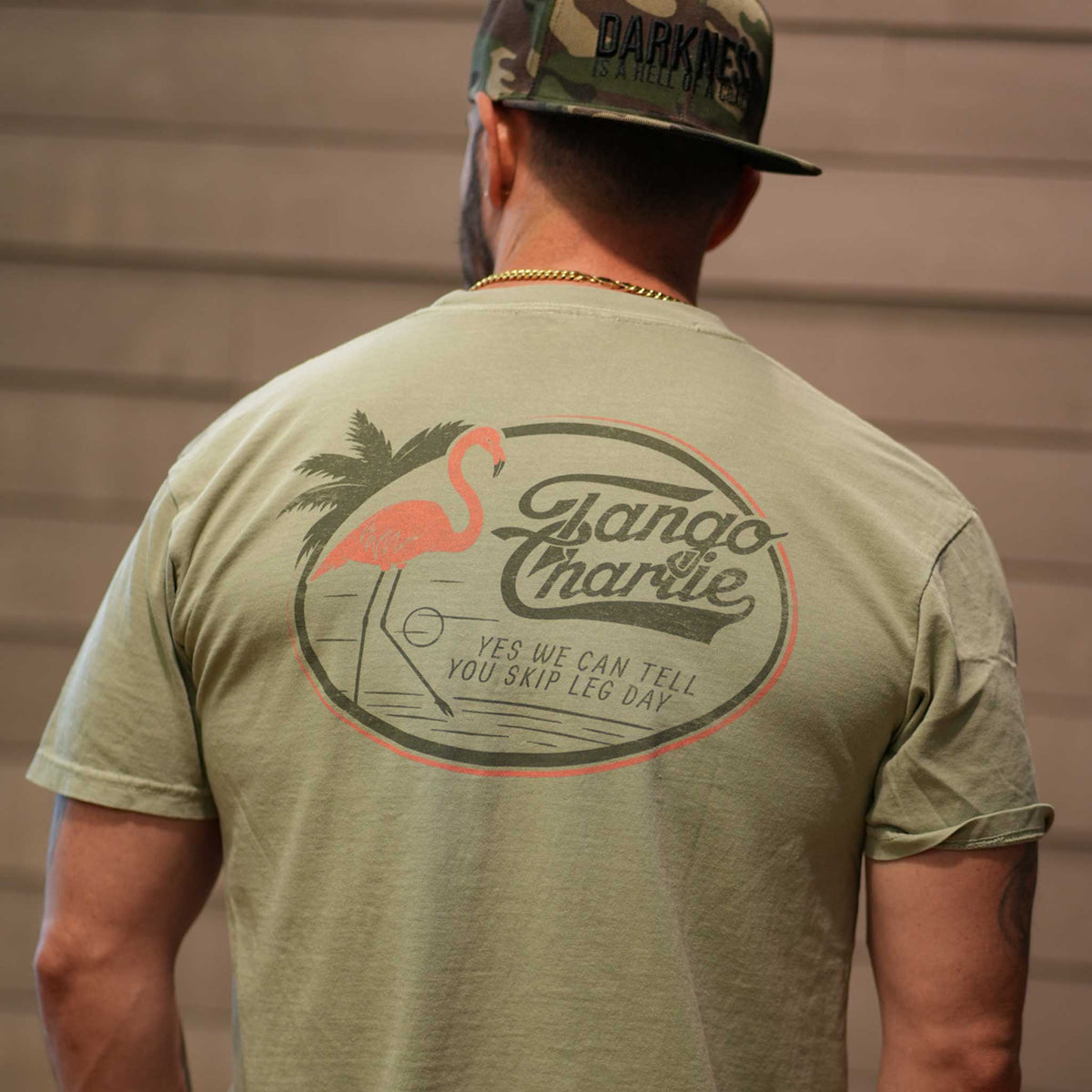 Flamingo Legs - Premium Tee by Tango Charlie Apparel