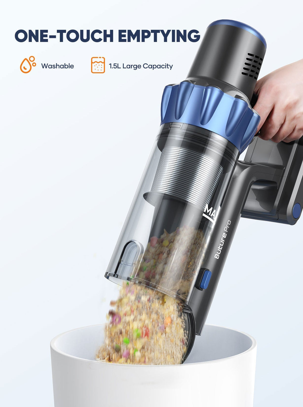 【Flash Sale】Buture BP10 Cordless Vacuum | 450W 38KPAVacuum CleanerTorqelo.com