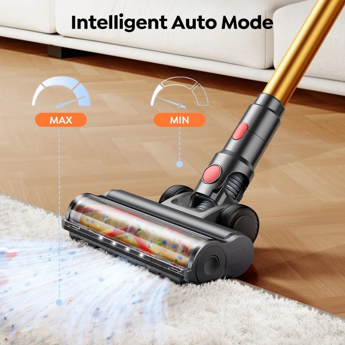 【Flash Sale】Buture VC90 Cordless Stick Vacuum Cleaner | 650W 55KPAVacuum CleanerTorqelo.com