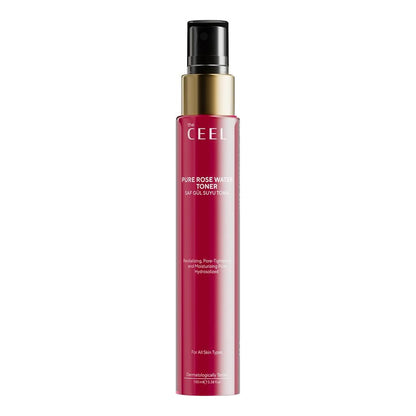 The Ceel Rose Water Facial Toner for Hydrated Skin 100 ml by Beauty Care Bag