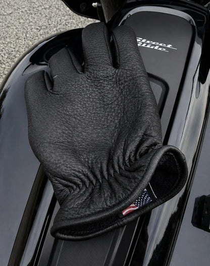 Fleece-Lined Deerskin Gloves by Legendary USA