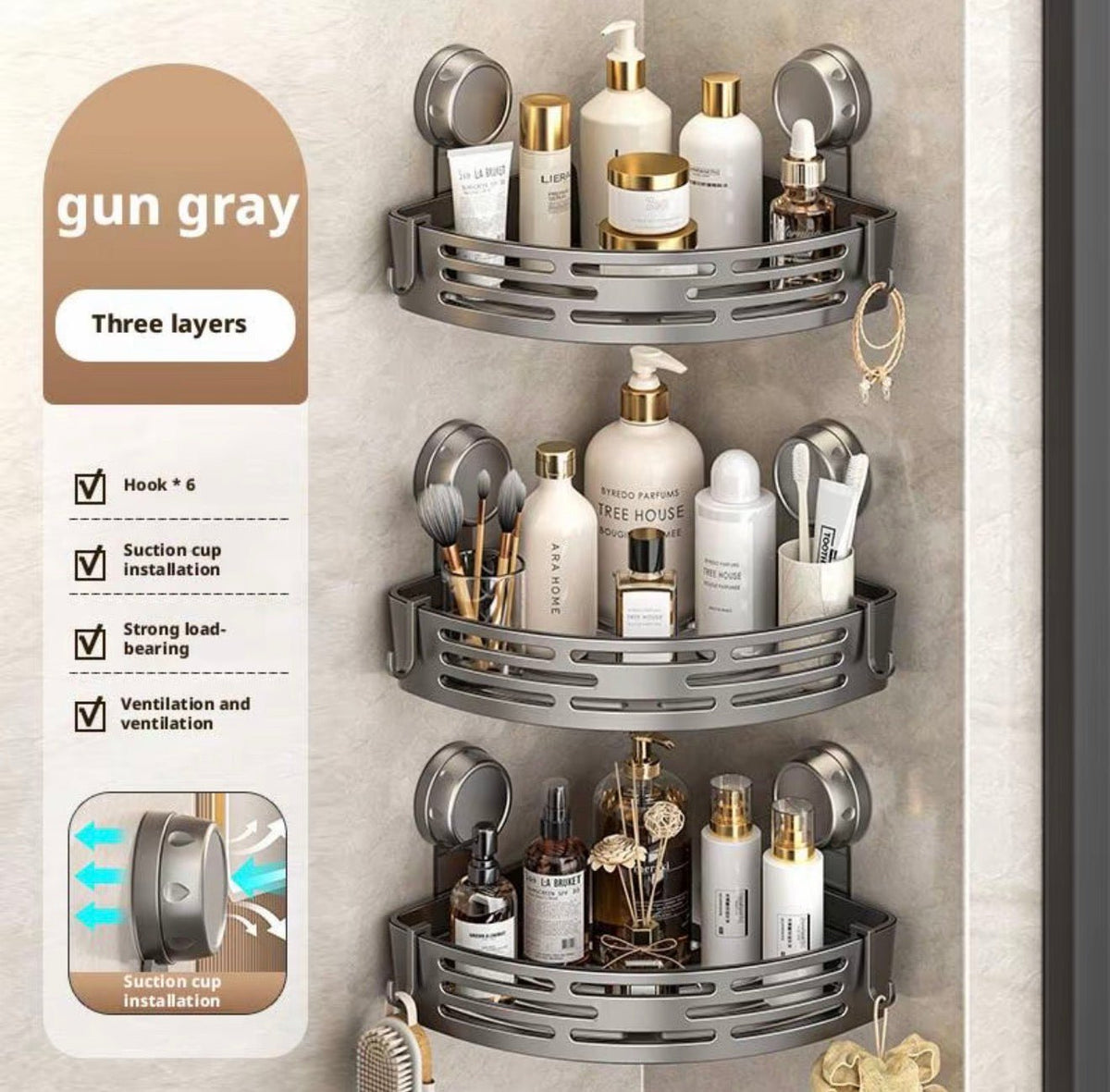 FlexMount Shower OrganizerTorqelo.com