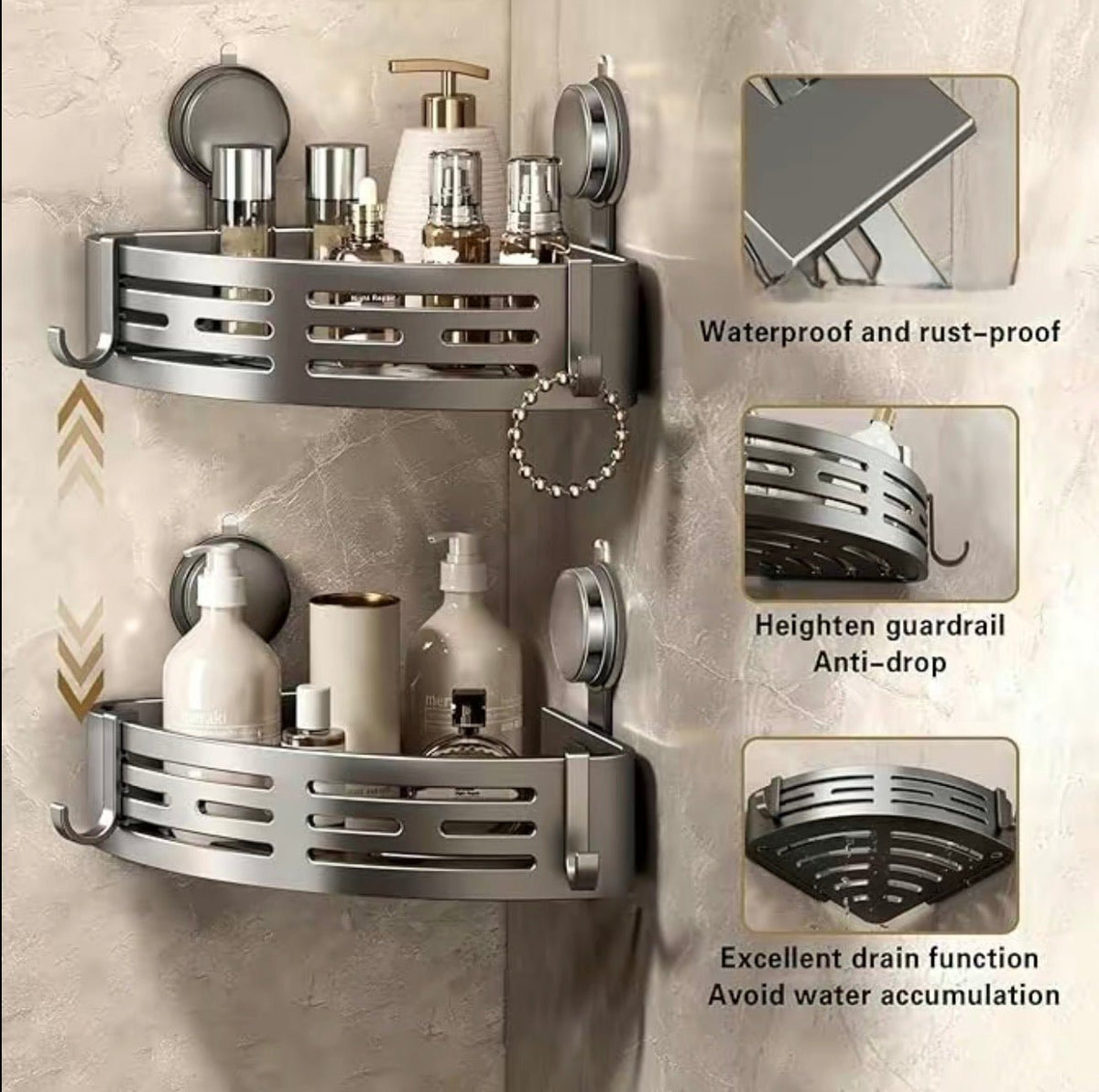 FlexMount Shower OrganizerTorqelo.com