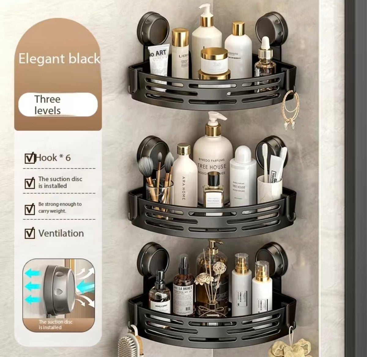 FlexMount Shower OrganizerTorqelo.com
