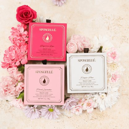 Floral Boxed Flower SetBody Wash Infused BufferTorqelo.com